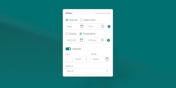 PropFit Repeating Jobs